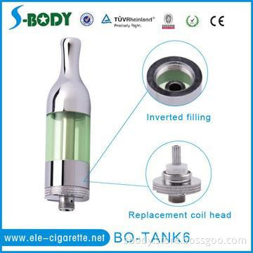 high quality e-cig protank bo-tank6 with bottom replaceable coil 4ml